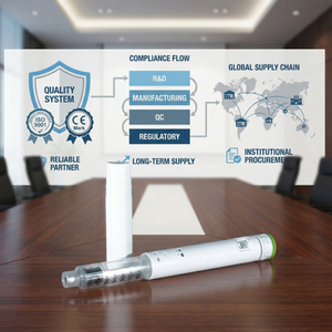 Pluma de inyección verde desechable V1