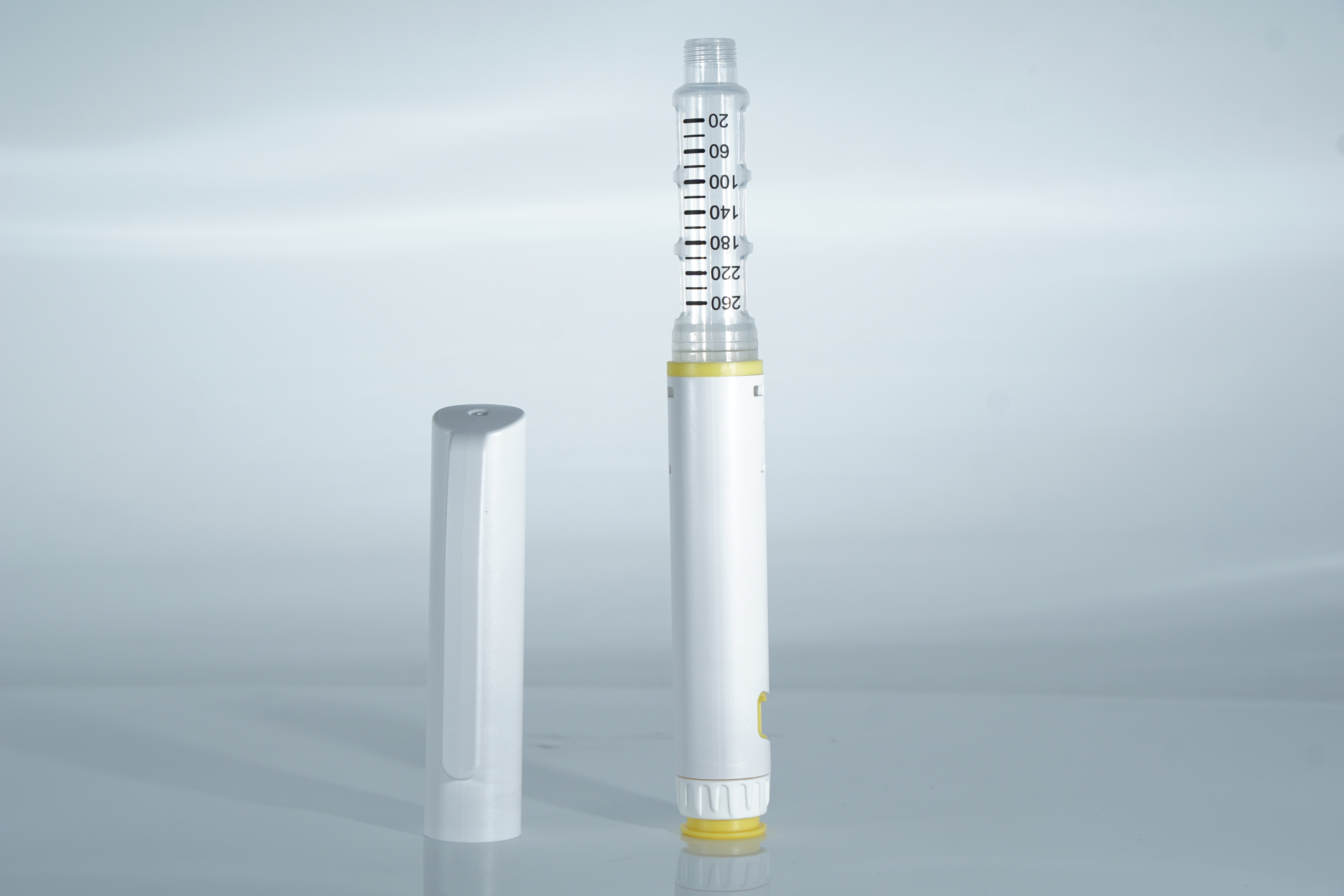 ¿Hay una pluma de inyección reutilizable?